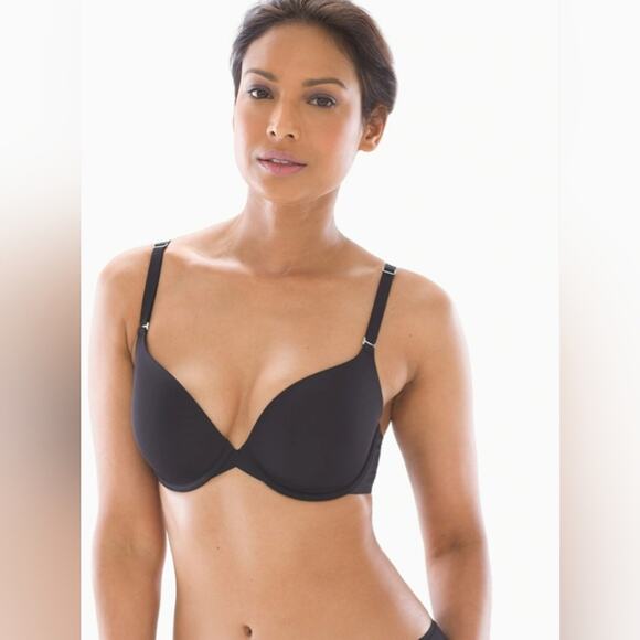 Soma Memorable Full Coverage underwire black t-shirt bra. Size 32DDD - Picture 1 of 5